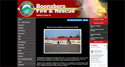 Desktop Screenshot of boonsborofirerescue.org