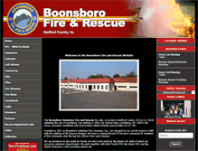 Tablet Screenshot of boonsborofirerescue.org